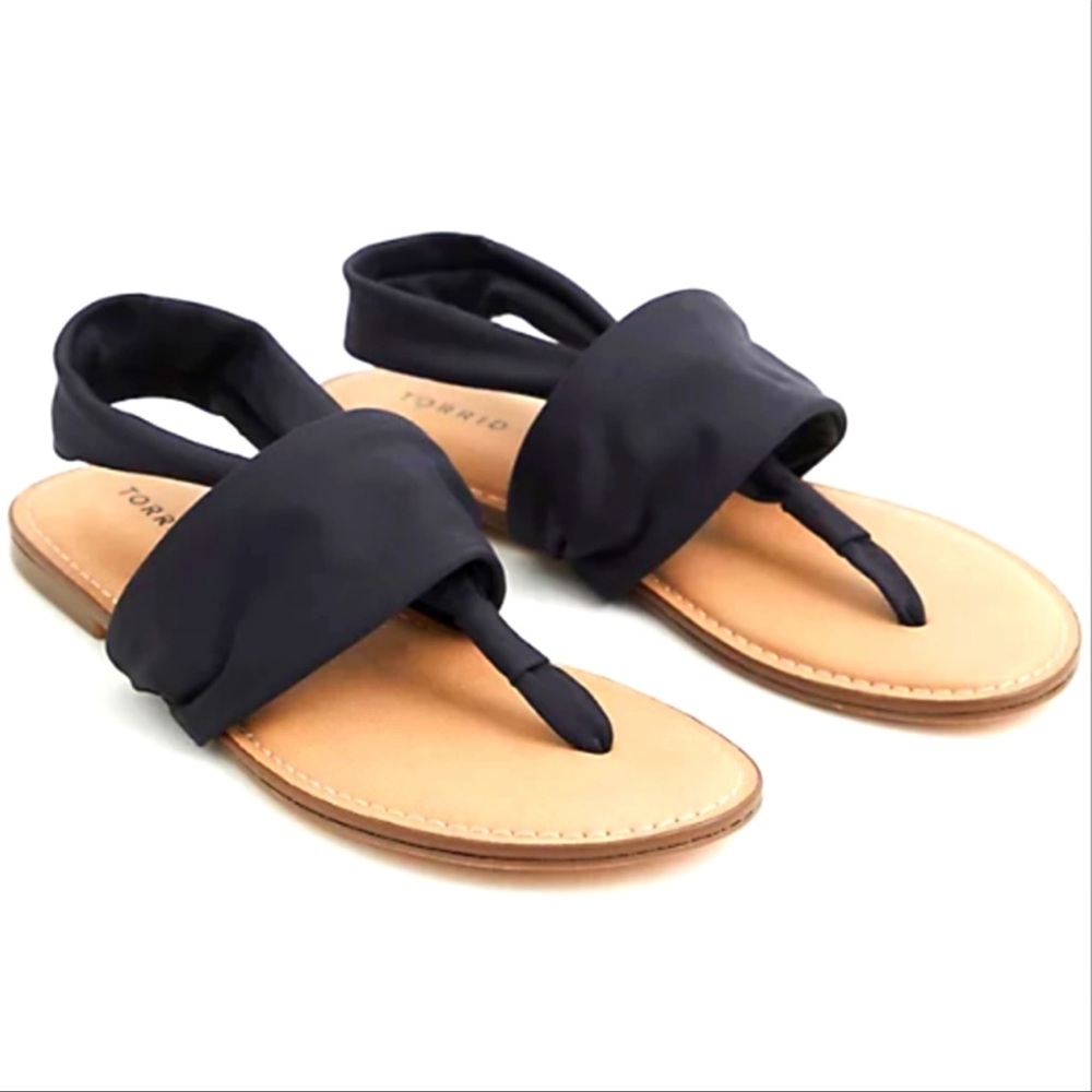 Torrid fabric T strap Sandal 9WW
